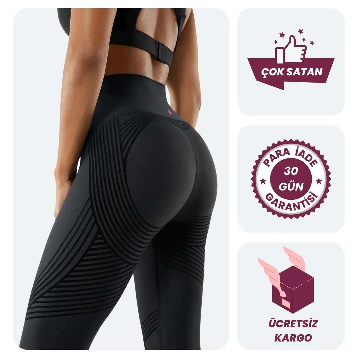 KAIA™ 3D Şekillendirici Anti-Selülit Tayt